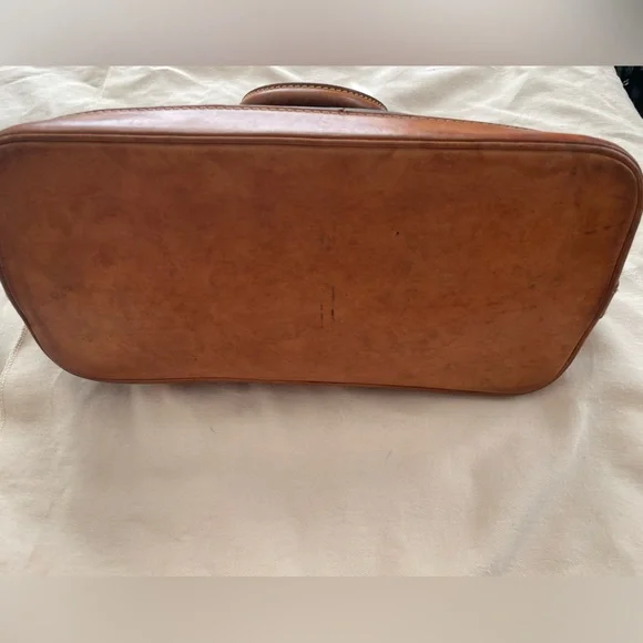 Authentic Vintage Louis Vuitton Alma Purse Brown Monogram Shoulder Bay Vintage - Picture 7 of 15